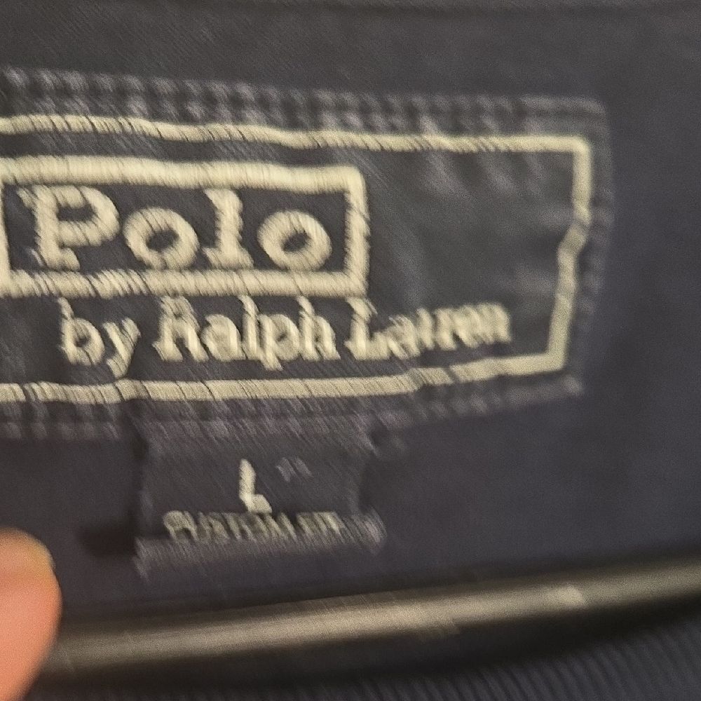 Polo by Ralph Lauren Vintage Men's Dark Blue Deer Graphic Long Sleeve Tee - Picture 4 of 6